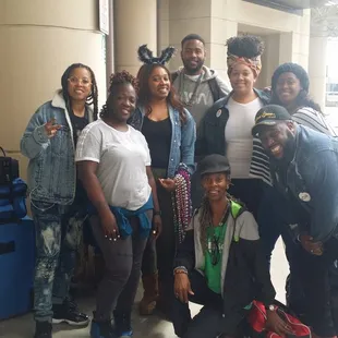 Group Airport drop off