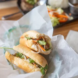 Pork bahn mi