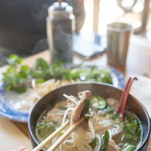 Large beef Pho.