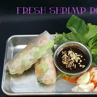 2 Piece Fresh Vietnamese Spring Rolls