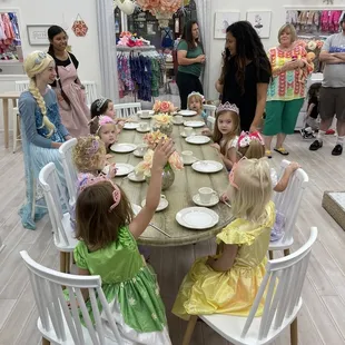 The actual tea party