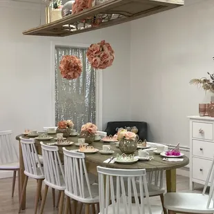 Cute set up for the tea party