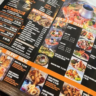 Getting some shrimp!