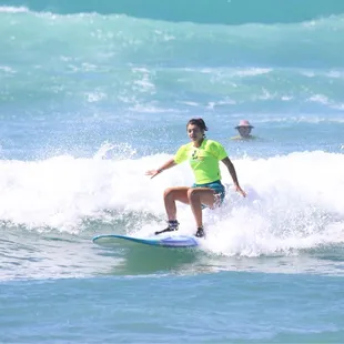 An awesome pic of her wiping out