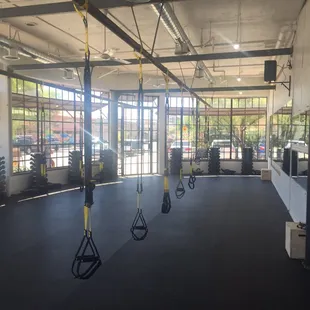 Trx and weights area