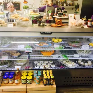 Deli case always fun and new