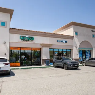 the outside of a store