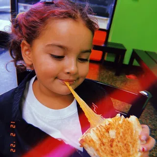 Kid's Grilled Cheese Sandwich