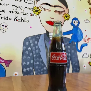 Frida approved Mexican coke.