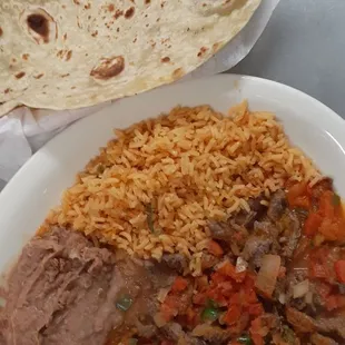 Bistec ranchero.