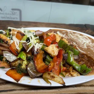 Shrimp Fajitas