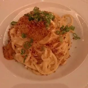 Spicy Sea Urchin Spaghetti