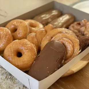 Dozen donuts for $22!