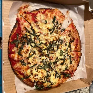 &quot;GLUTEN-FREE 5 CHEESE PIZZA 10&apos;&apos; is what I ordered. No idea what this is