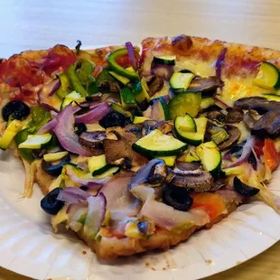 Veggie Pizza! Pretty tasty!