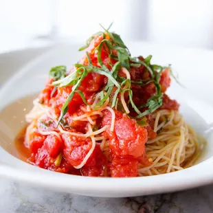 Tomato Basil with Angel Hair