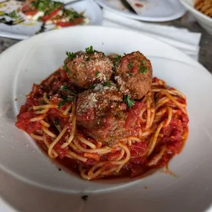 Spaghetti With Meatballs