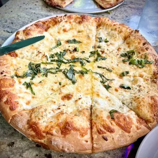 Goat Cheese Pizza