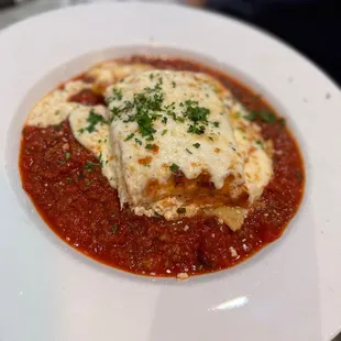 Lasagna with Meat Sauce