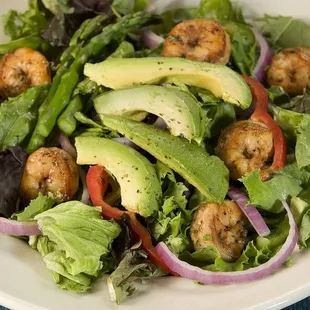 Grilled Shrimp Salad-