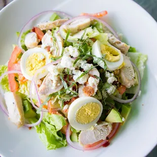 a plate of salad