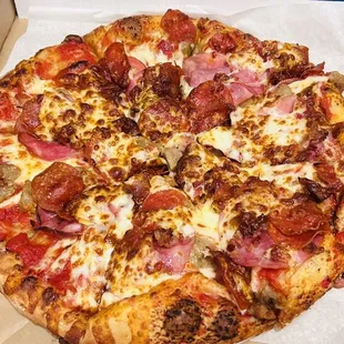 12&quot; Medium Meat Combo Pizza - plenty of meat and amazing flavors