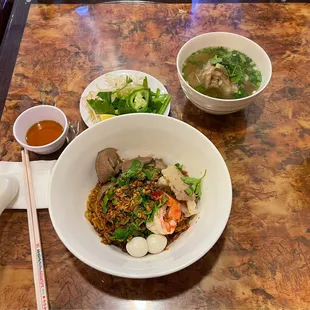 #1 Hu Tieu Nam Vang. Soup is flavorful and the noodle is delicious. Fast and great service.