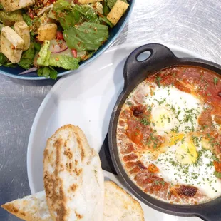 Shakshuka + Fattoush