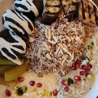 Eggplant Falafel