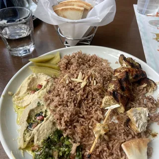 Off The Grill Chicken Kabob