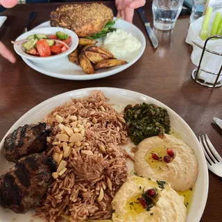 Off The Grill Lamb Kafta