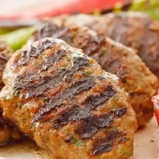 a plate of meatballs