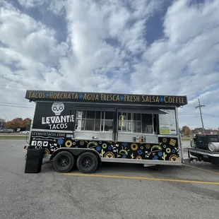 Delicious taco truck at the At Home Store!