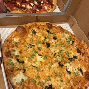 Cup &amp; Char Pepperoni Pizza + Vodka Sauce Pasta