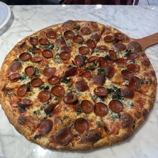 Cup & Char Pepperoni Pizza