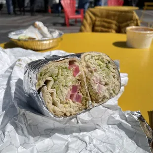 Falafel wrap