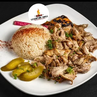 Chicken Shawarma Plate