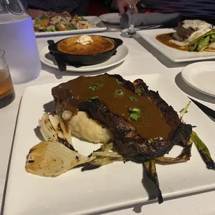 Cherry wood smoked ribeye