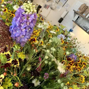 pistil and stamen (?) flower shares!