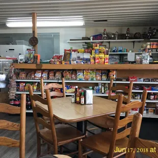 Interior front seating and deli (3)
