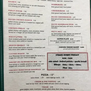Menu Page 2 (as of 06/17/18)