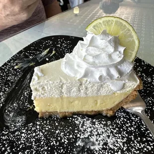 Key lime pie. Meh