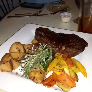 steak, food