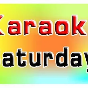 KARAOKE EVERY SATURDAY AT 9:30!