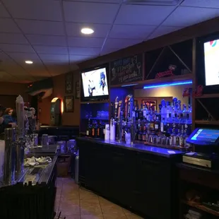 Many good beers on tap