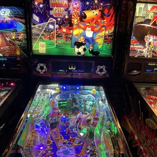 World Cup pinball. My favorite one in the arcade.