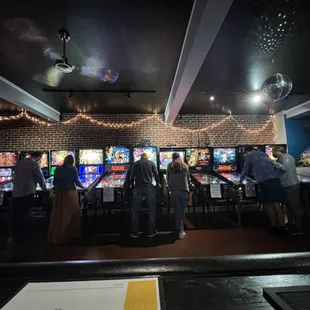 people playing video games