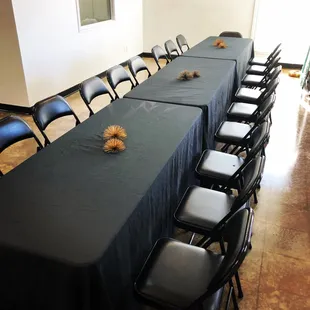Setup for 20 guests