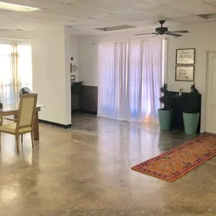 Clean, Professional Atmosphere