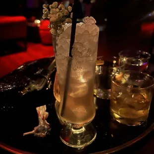 Lavender drink at wanderlust